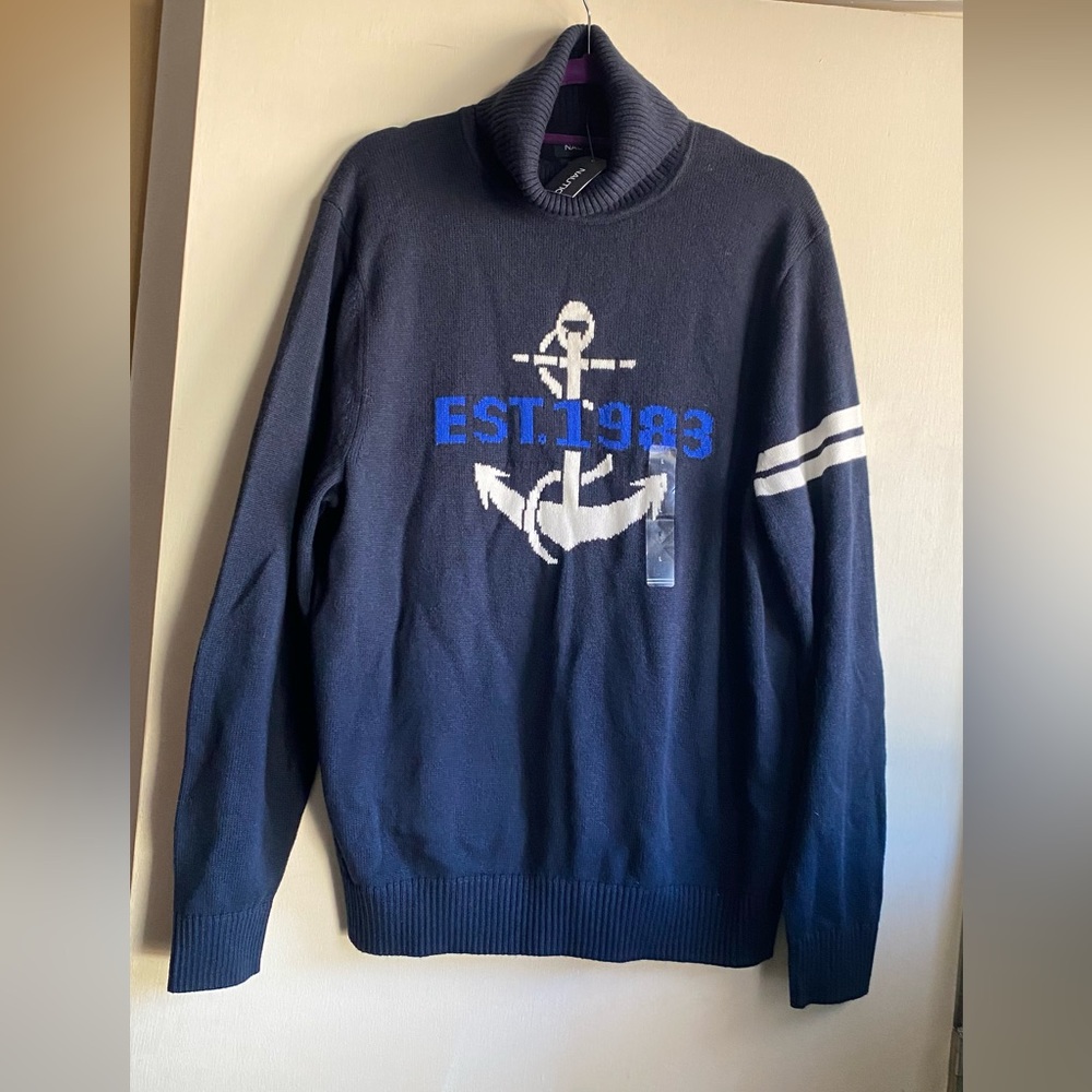 Men’s Large Nautica Sweater NWT